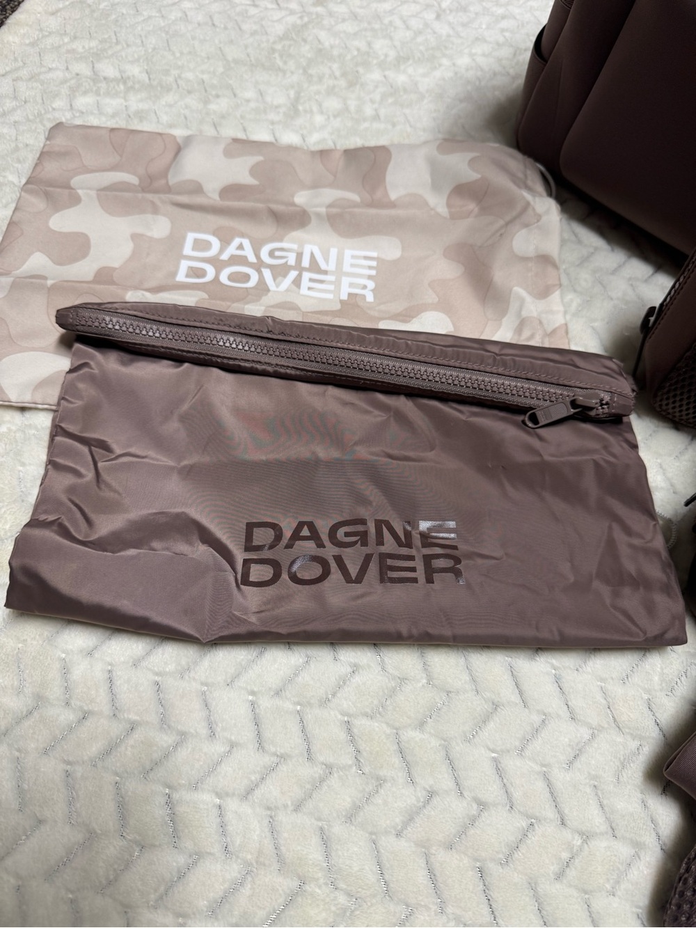 Dagne Dover Mauve-Taupe Backpack - Picture 13 of 13